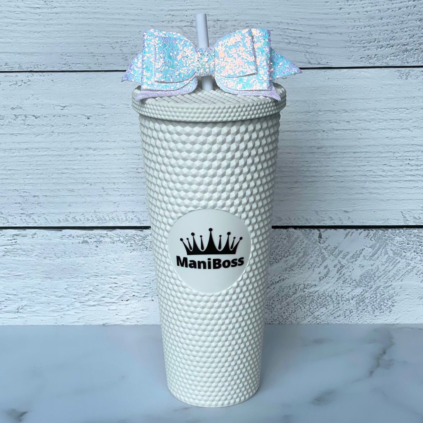 Mani Boss Tumbler - White