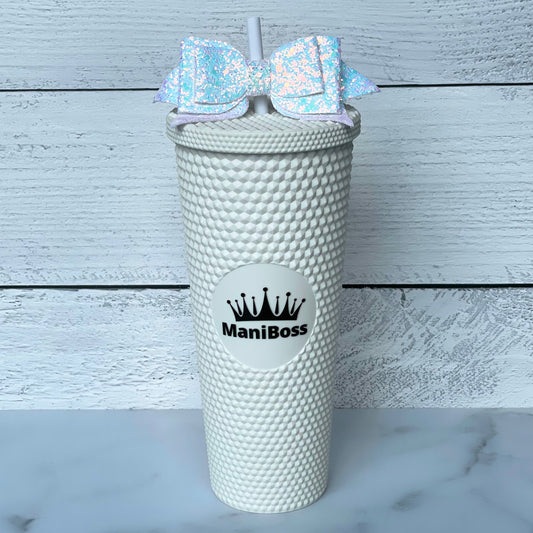 Mani Boss Tumbler - White