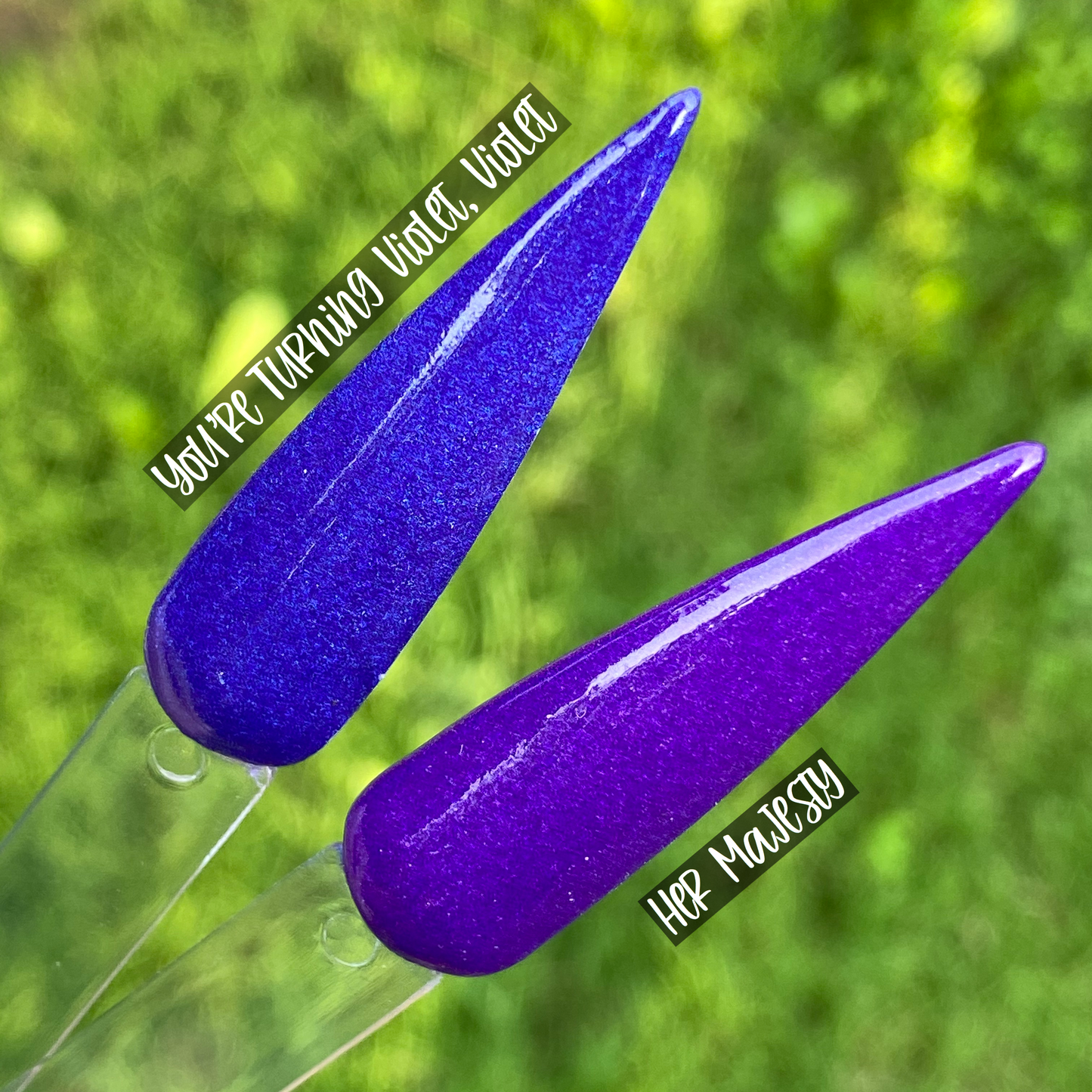 You're Turning Violet, Violet