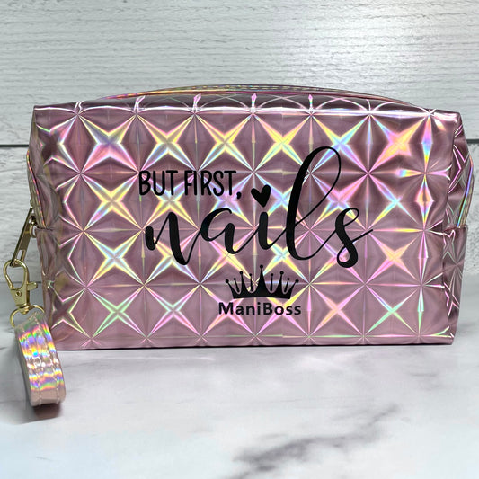 Mani Boss Accessory Bag - Rose Pink