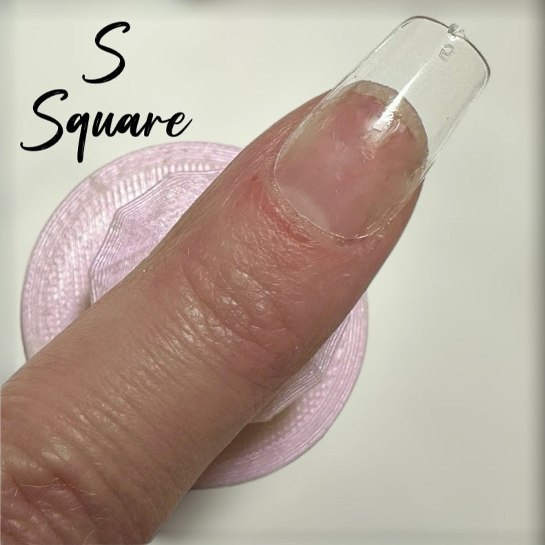 S Square Full Coverage Nail Tips