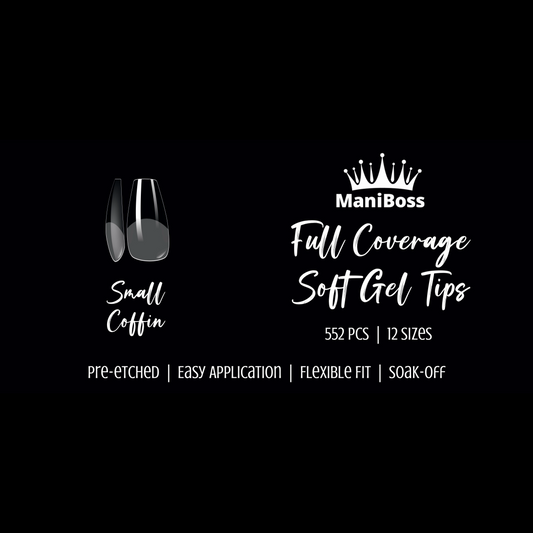 S Coffin Full Coverage Nail Tips