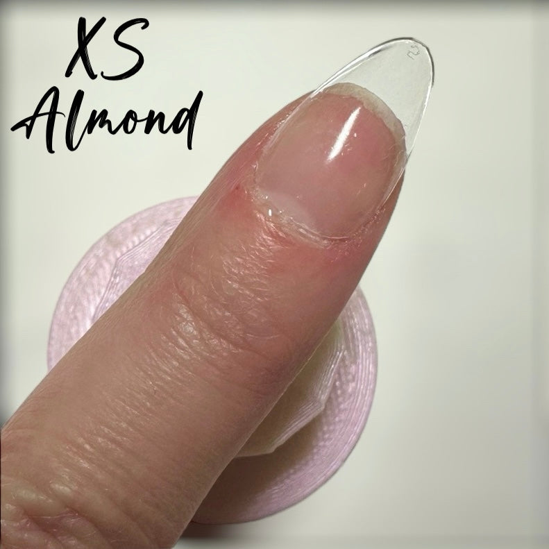 XS Almond Full Coverage Nail Tips