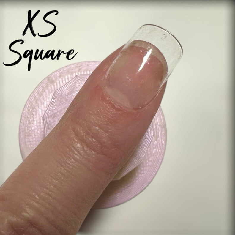 XS Square Full Coverage Nail Tips – Mani Boss